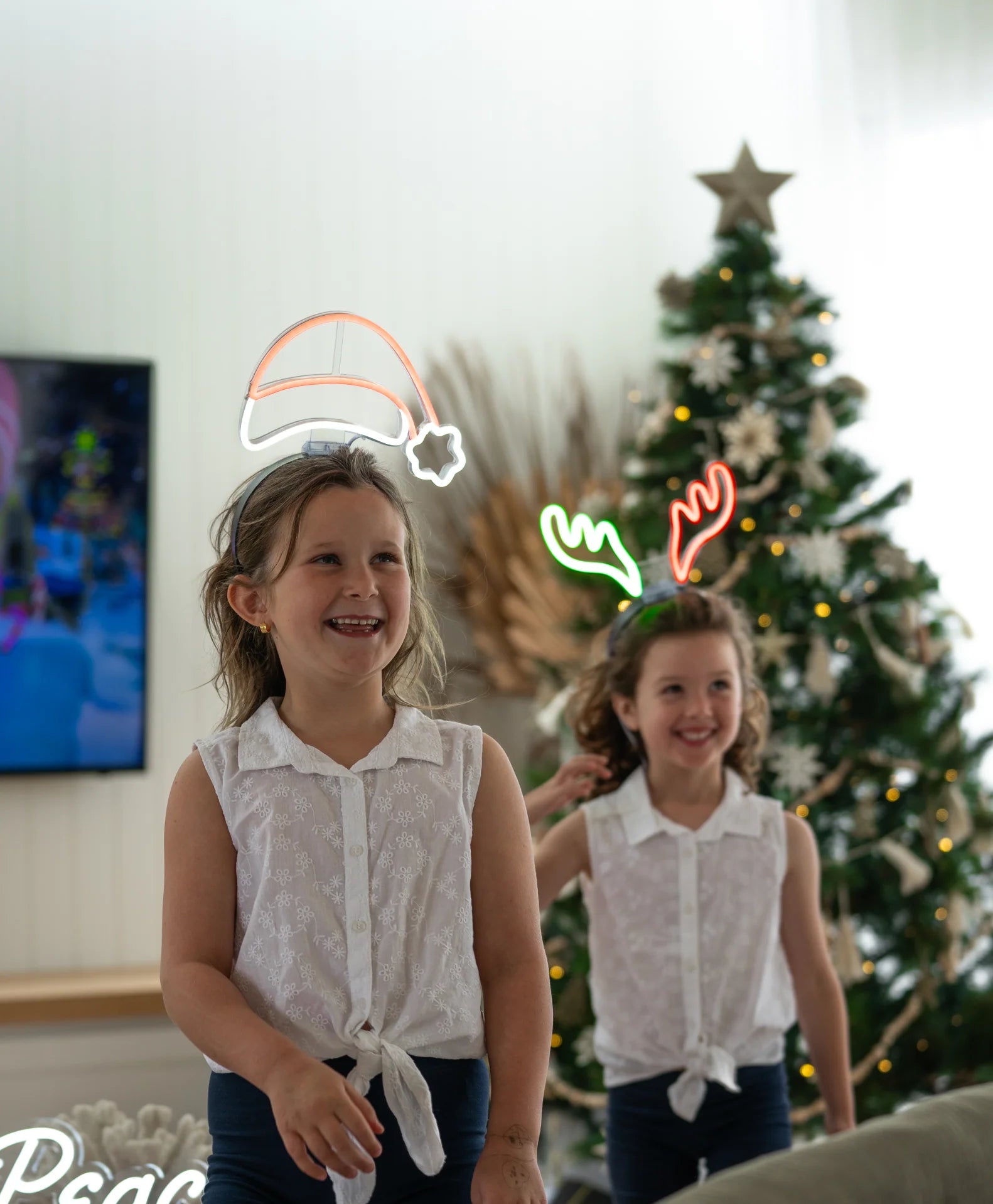 Christmas LED Neon Headband