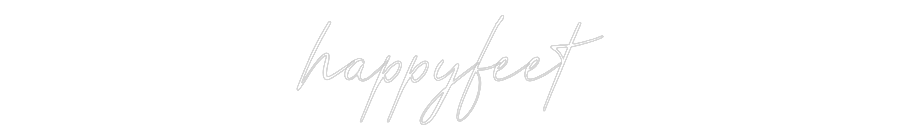 Custom Neon: happyfeet