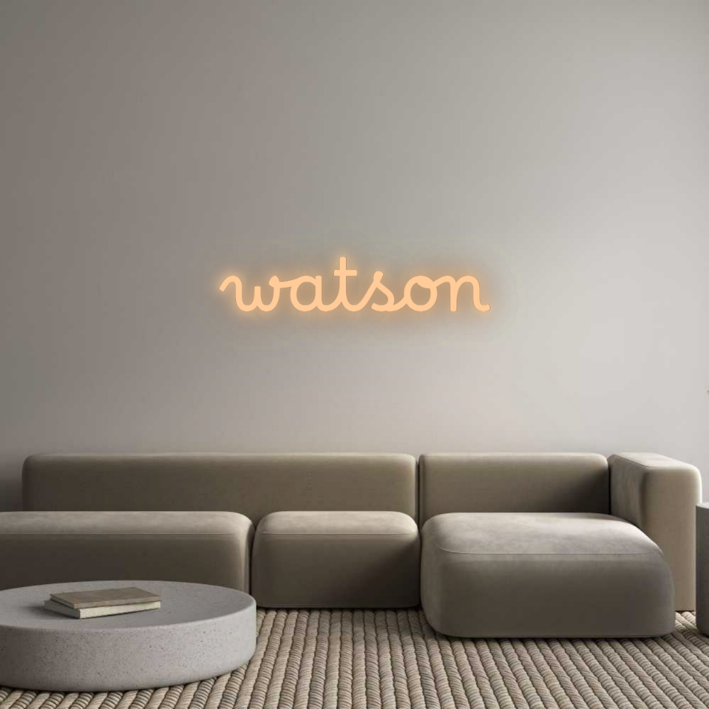 Custom Neon: watson