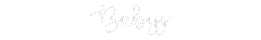 Custom Neon: Babyg