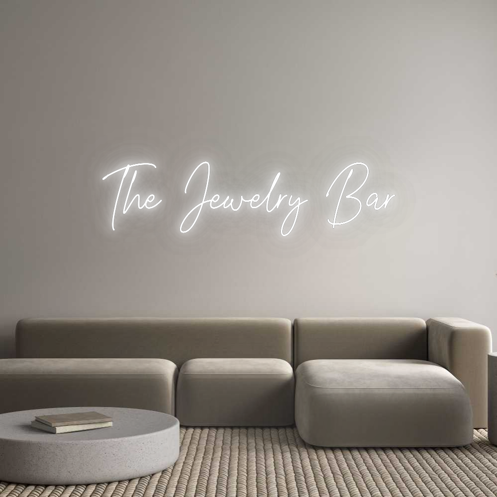 Custom Neon: The Jewelry Bar
