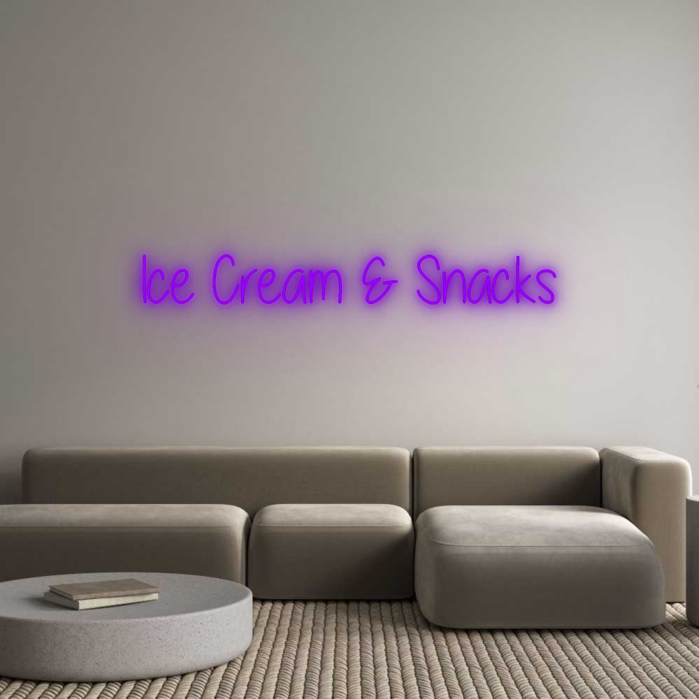 Custom Neon: Ice Cream & S...