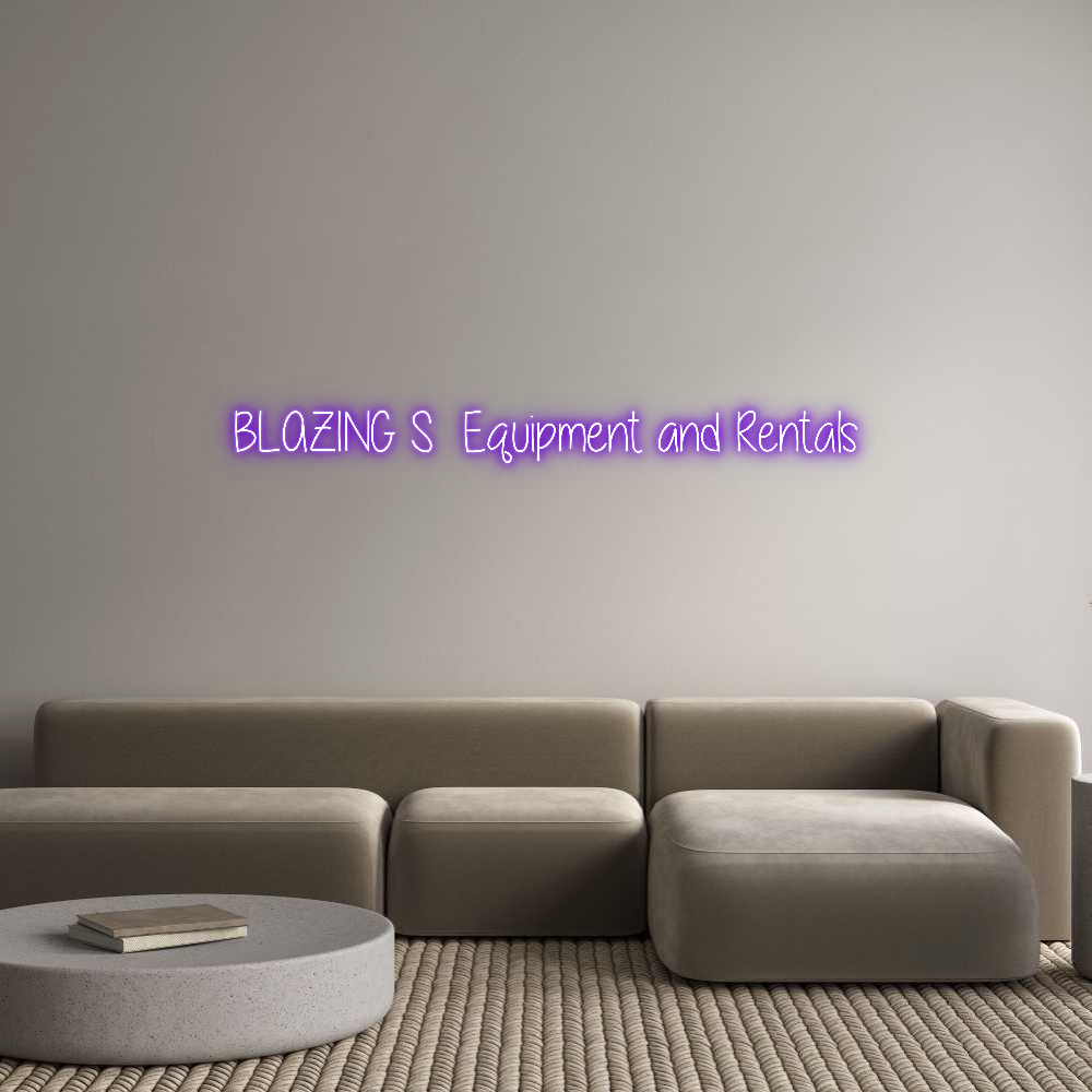 Custom Neon: BLAZING S Eq...