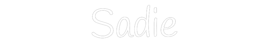 Custom Neon: Sadie