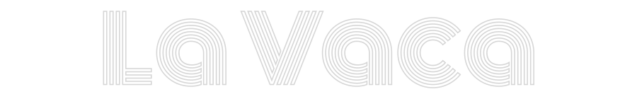 Custom Neon Text - La Vaca
