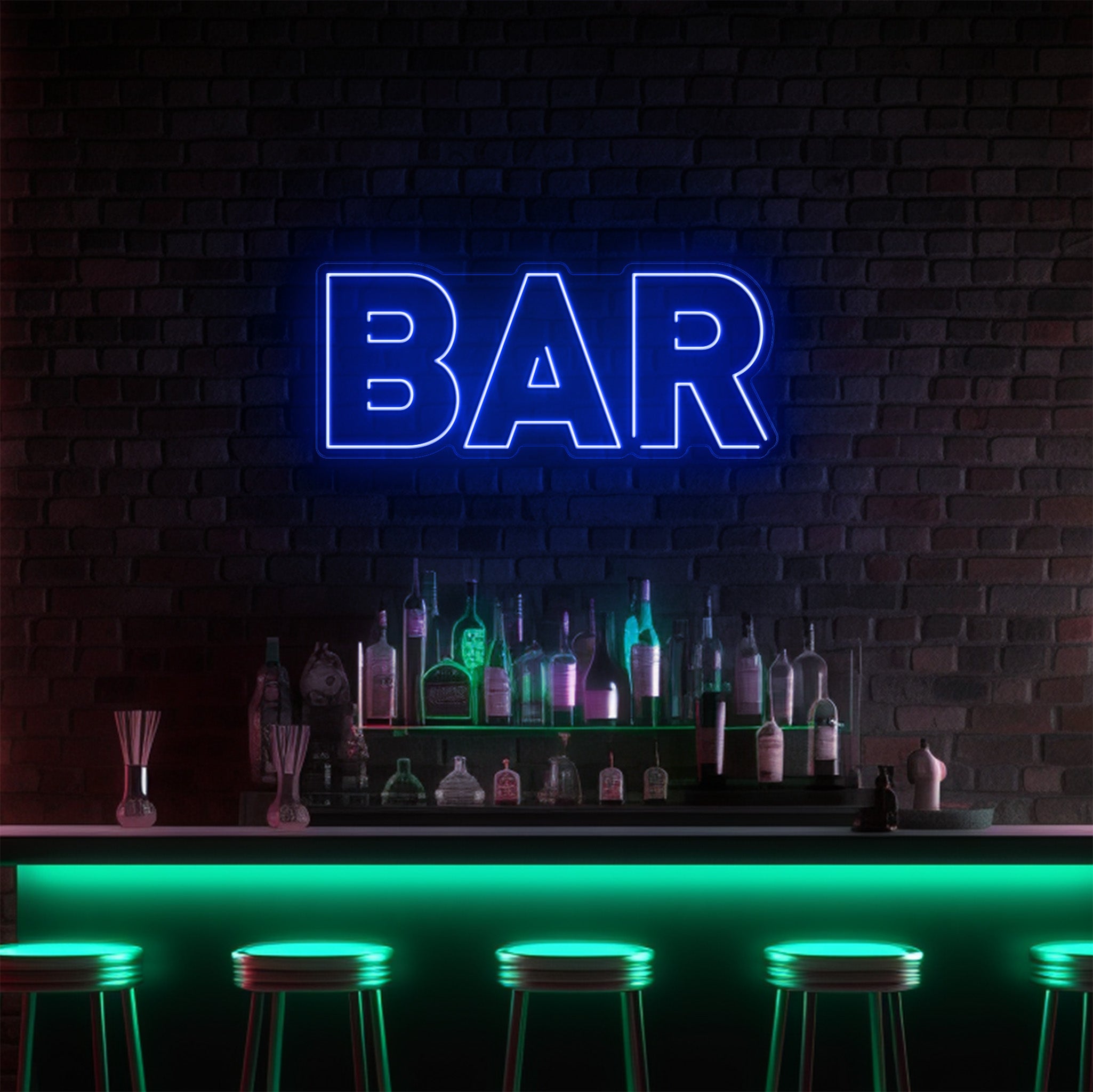 BAR LED Neon Sign!