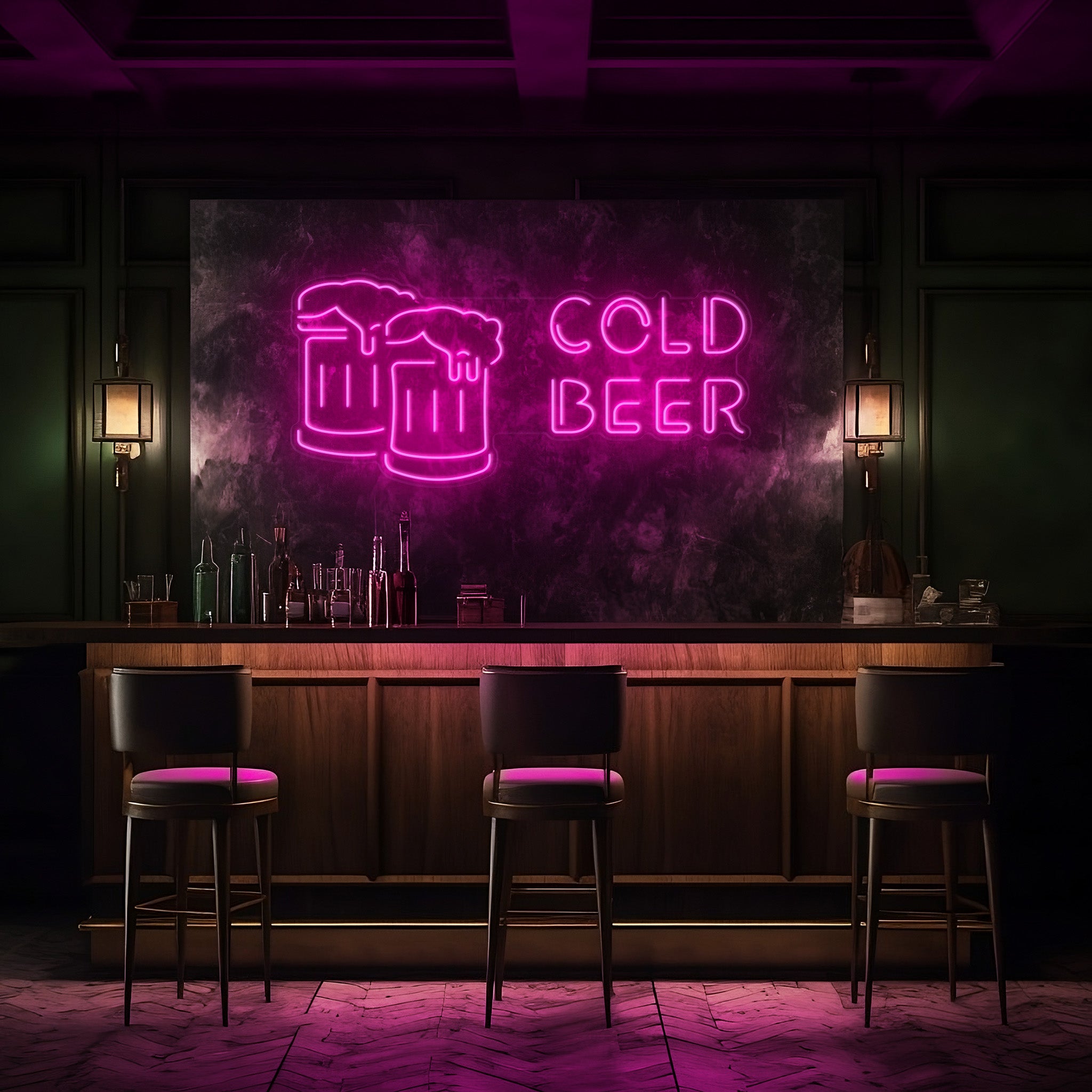 Cold Beer LED Neon Sign!