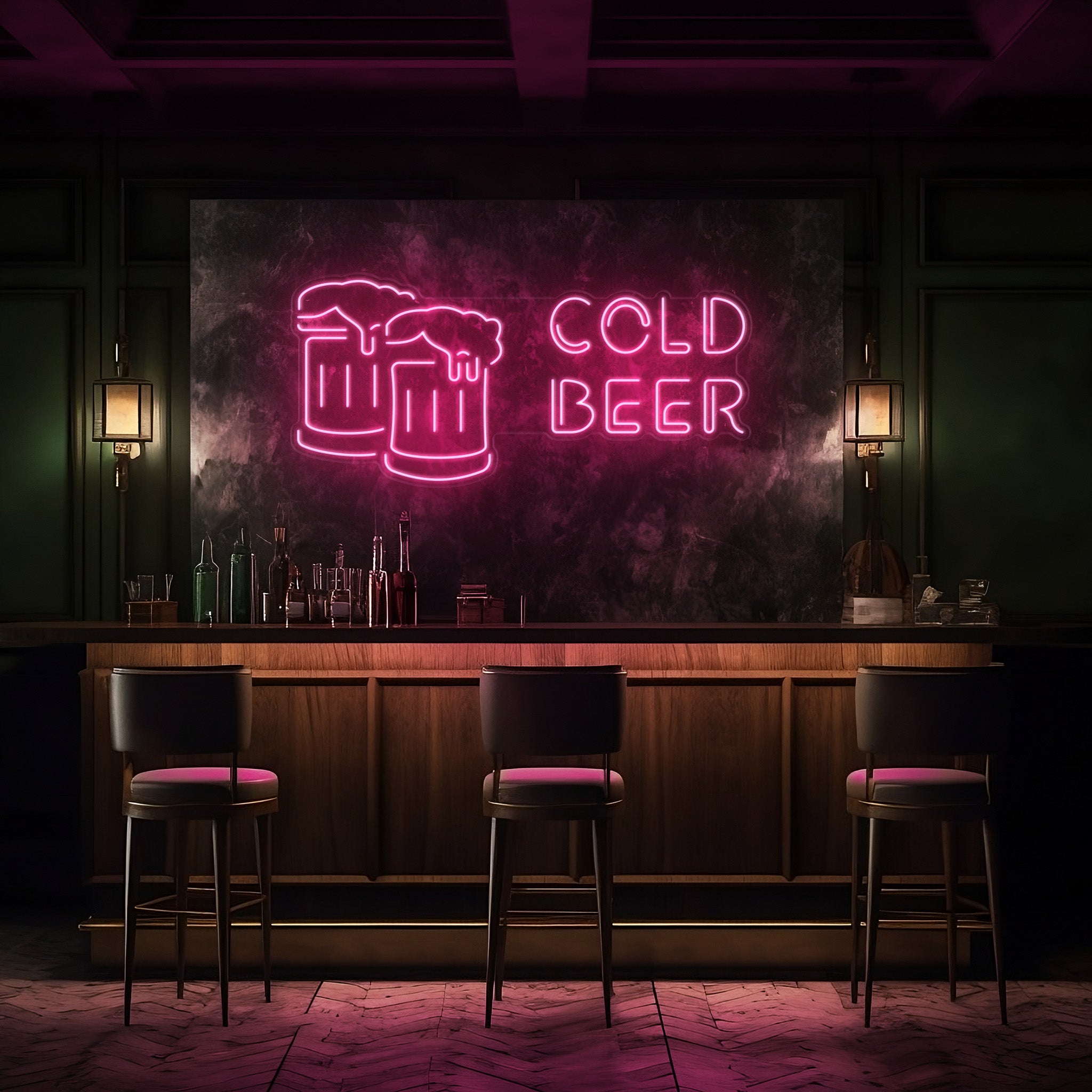 Cold Beer LED Neon Sign!
