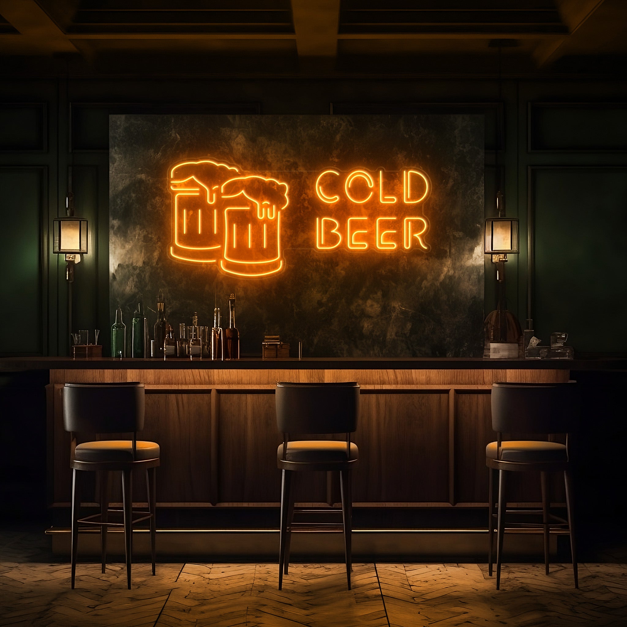 Cold Beer LED Neon Sign!
