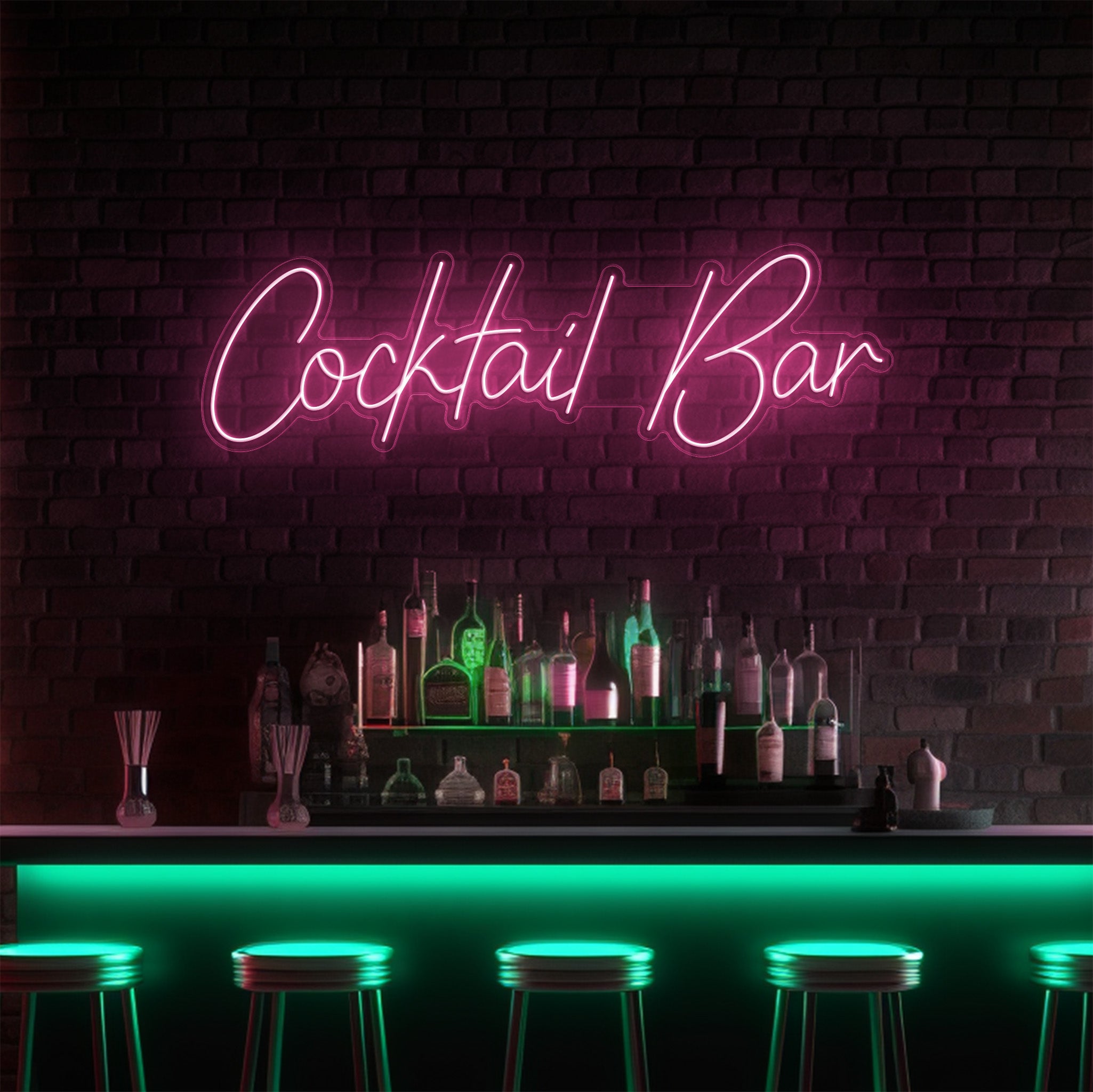 Cocktail Bar LED Neon Sign!