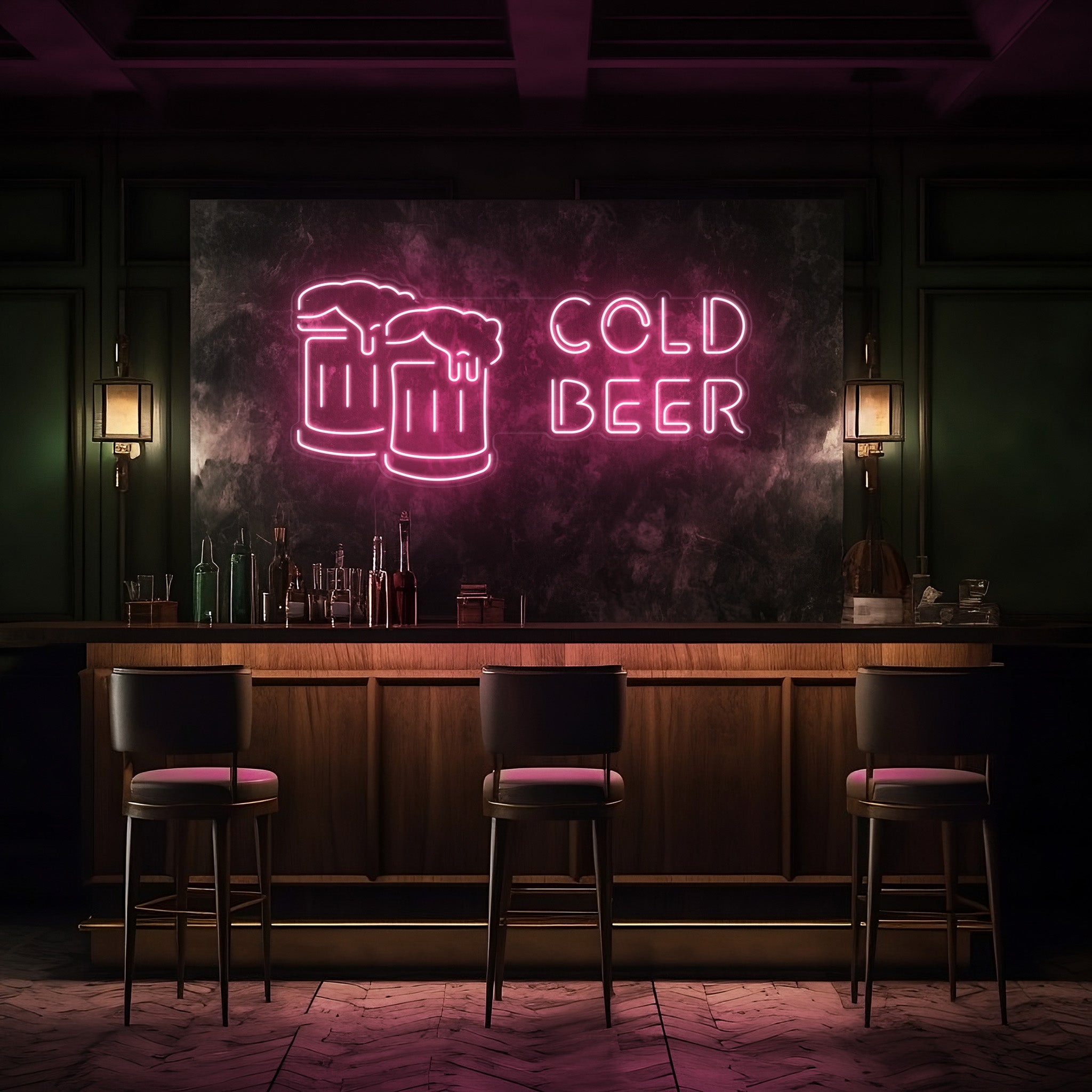 Cold Beer LED Neon Sign!