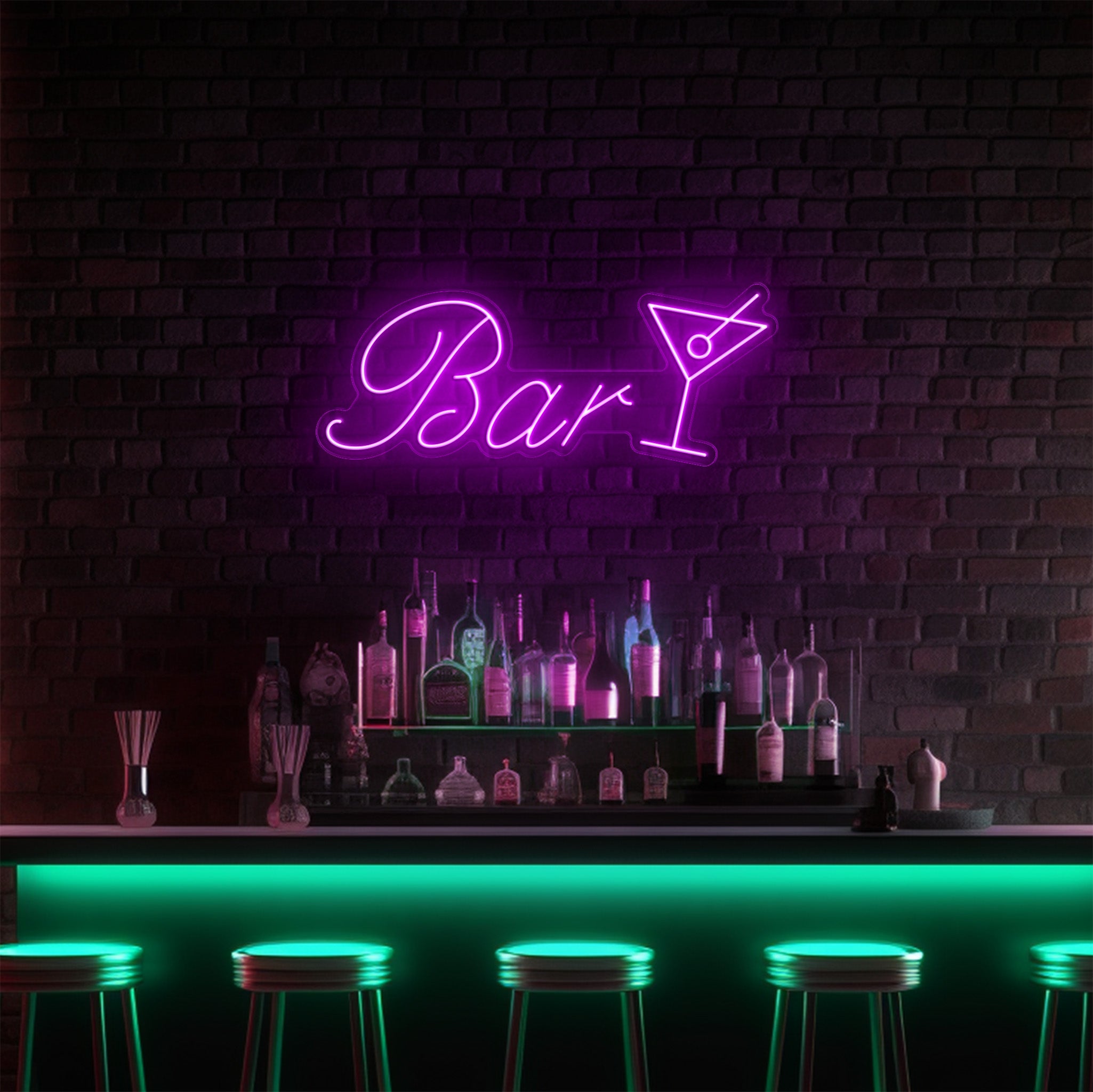 Bar Martini LED Neon!