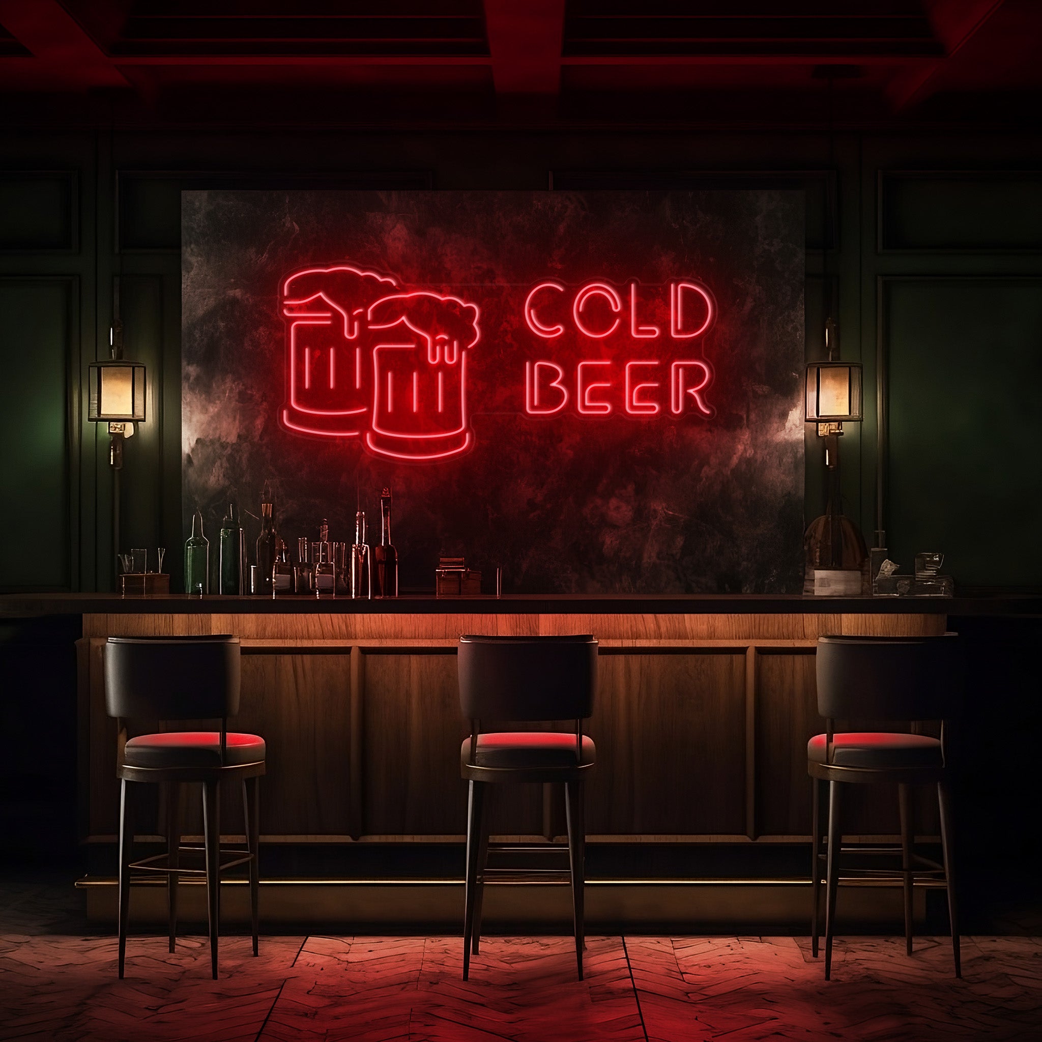 Cold Beer LED Neon Sign!