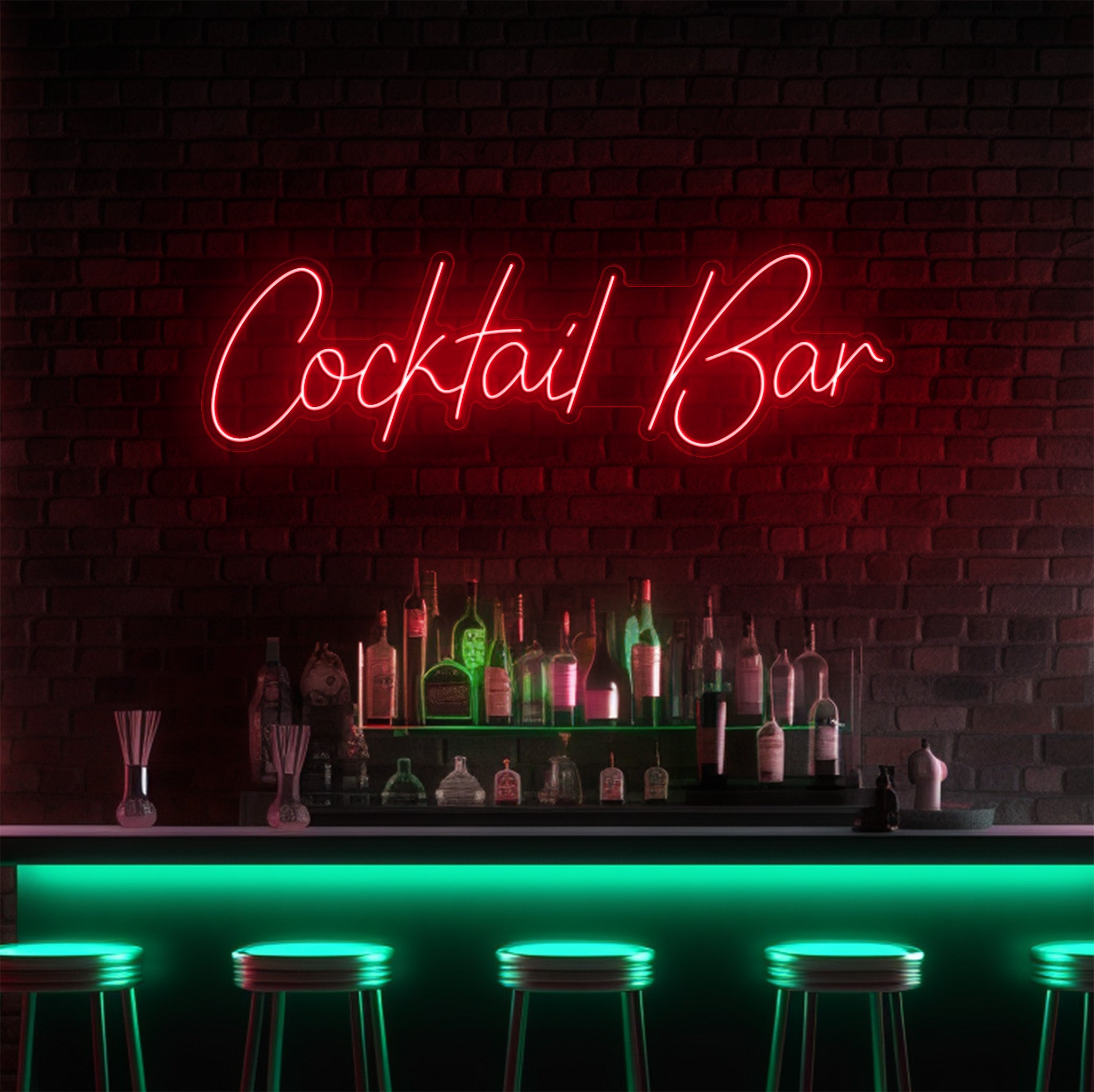 Cocktail Bar LED Neon Sign!