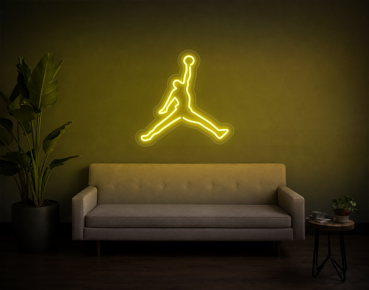 Basketball Jump LED Neon Sign