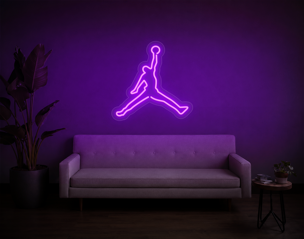 Basketball Jump LED Neon Sign