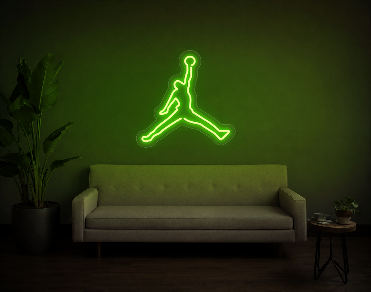 Basketball Jump LED Neon Sign