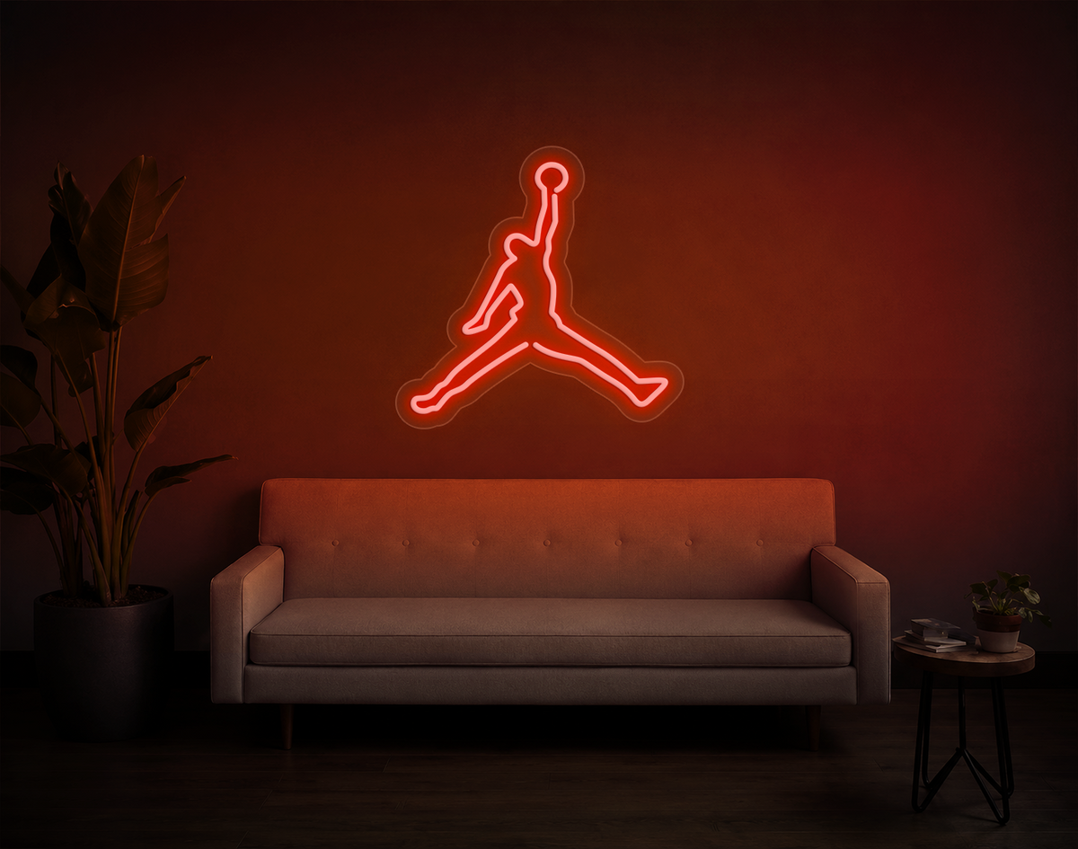 Basketball Jump LED Neon Sign