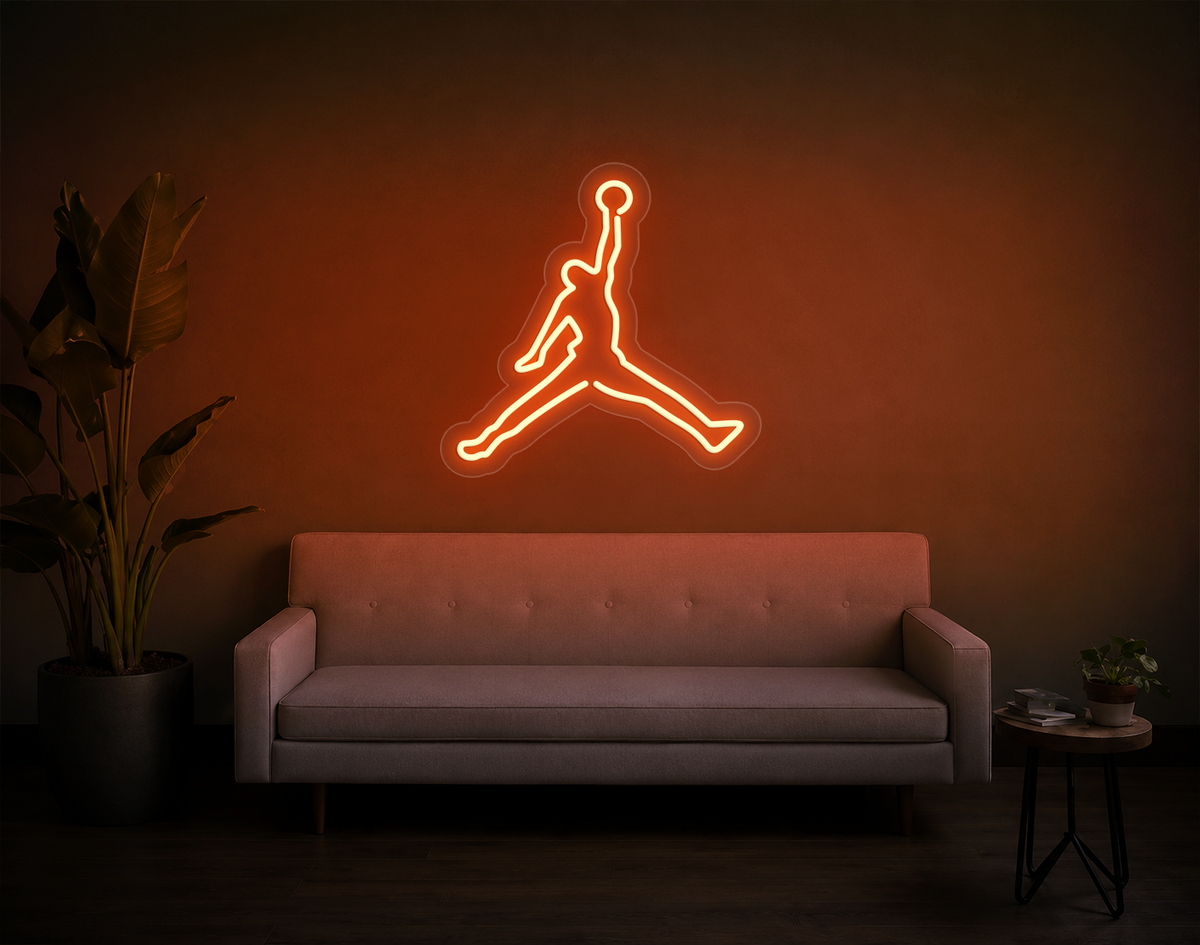 Basketball Jump LED Neon Sign