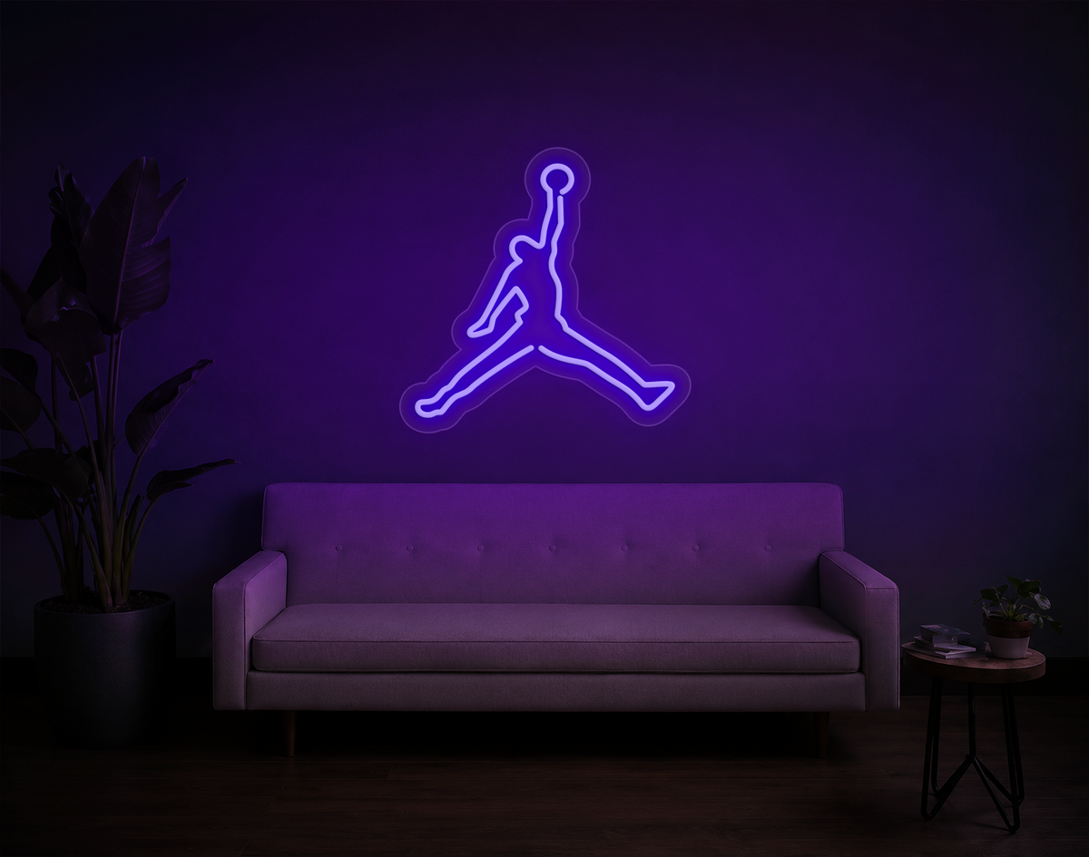 Basketball Jump LED Neon Sign