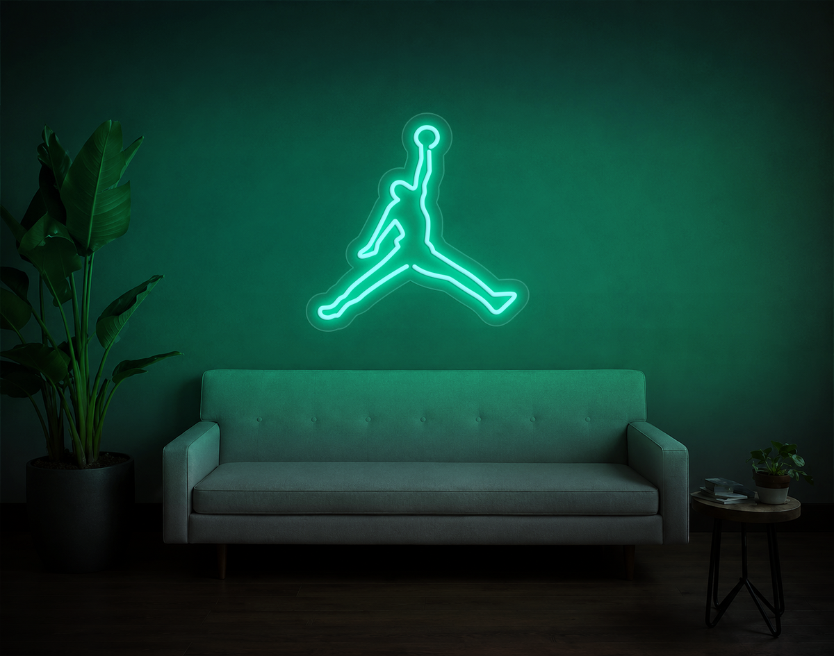 Basketball Jump LED Neon Sign