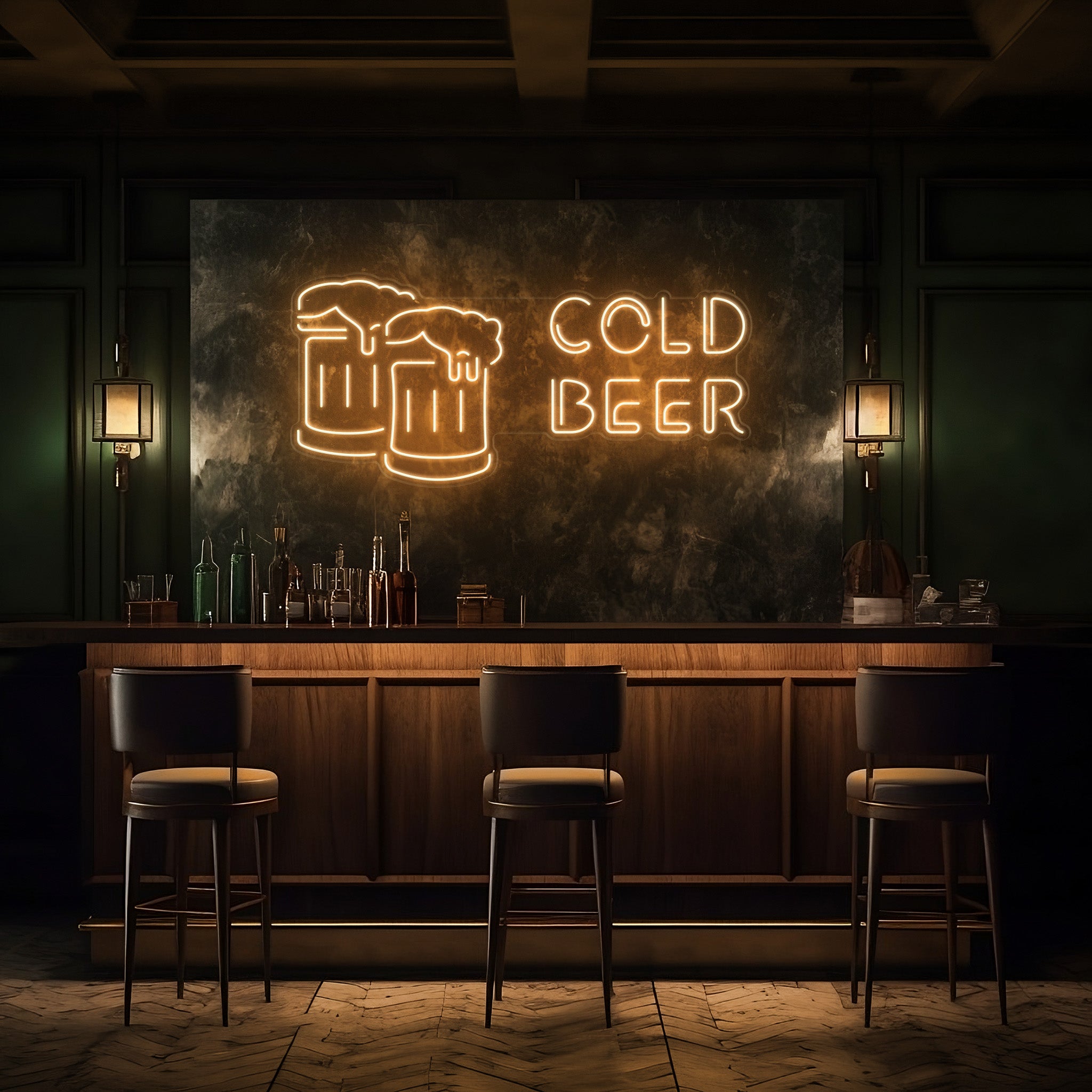 Cold Beer LED Neon Sign!