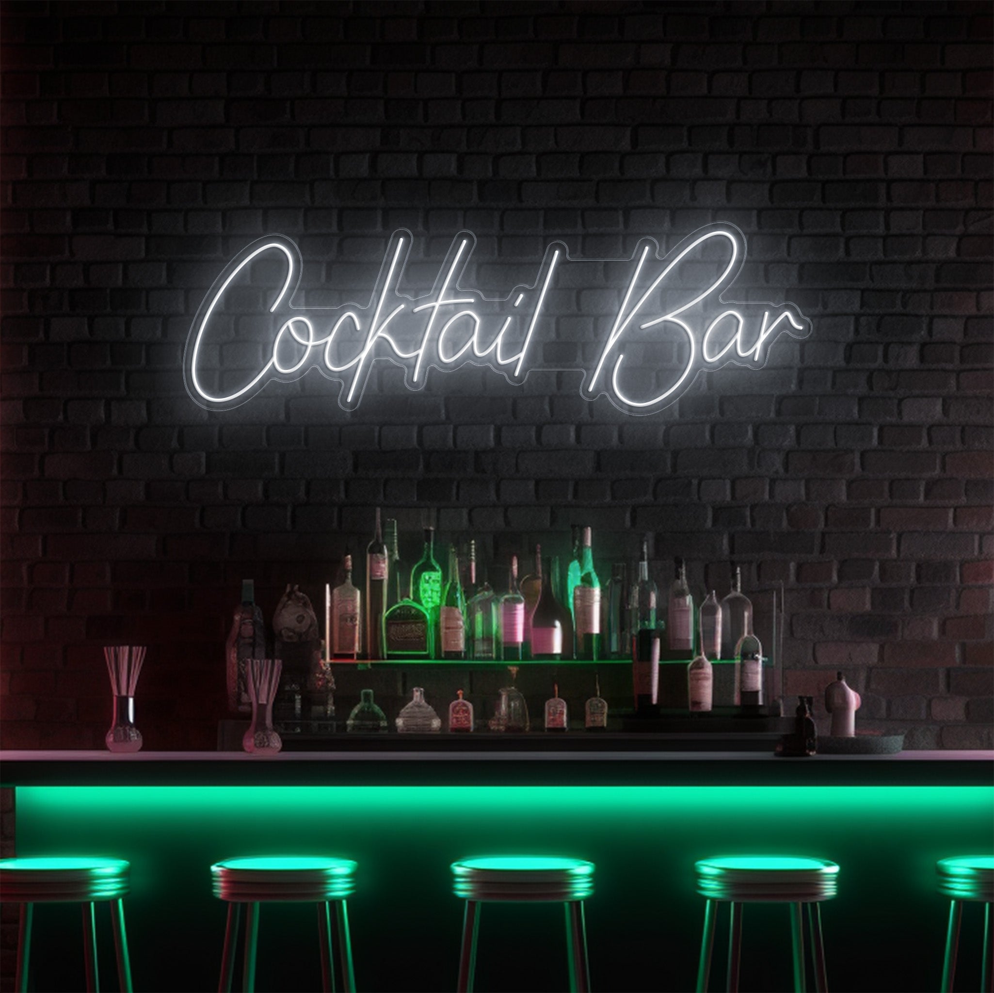 Cocktail Bar LED Neon Sign!