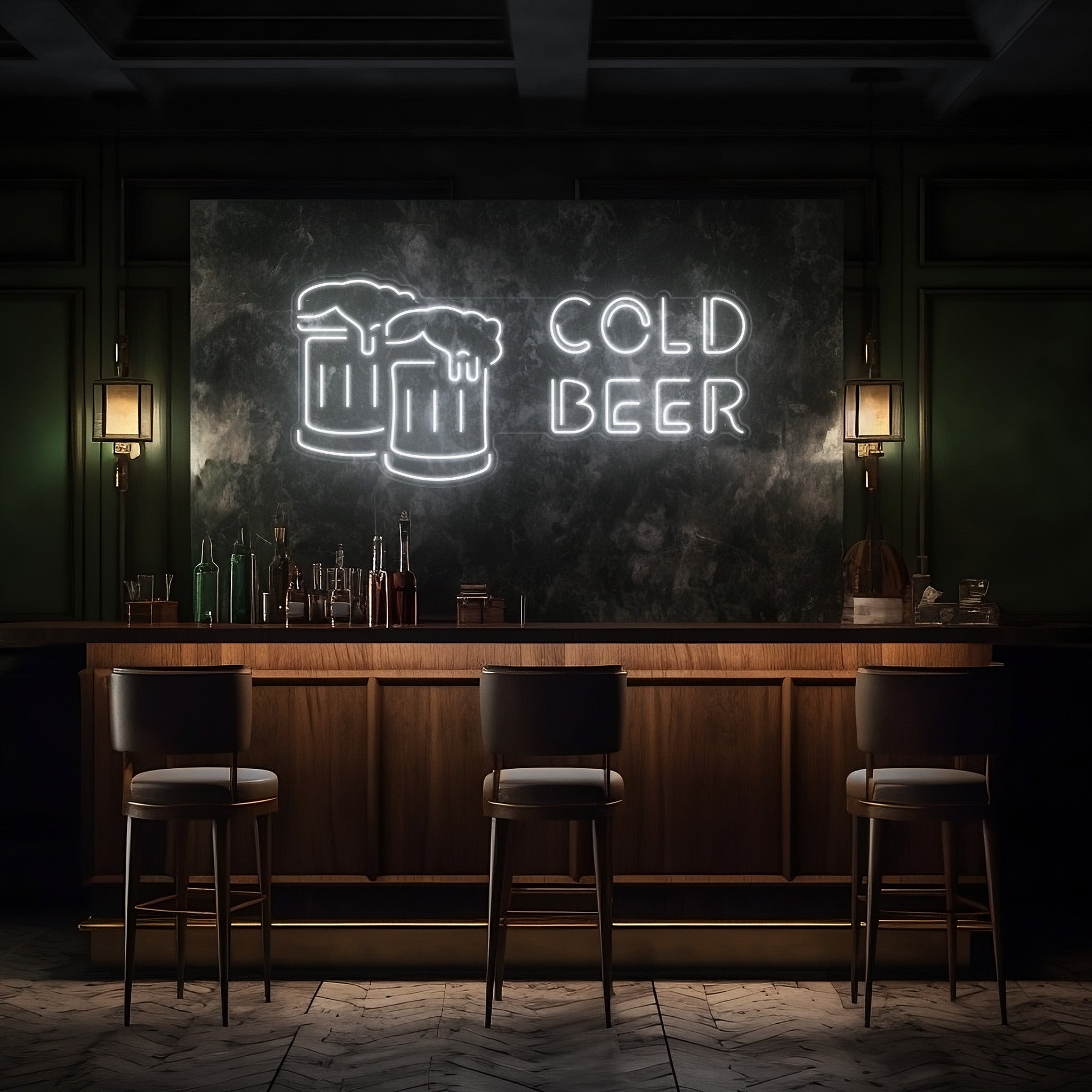 Cold Beer LED Neon Sign!
