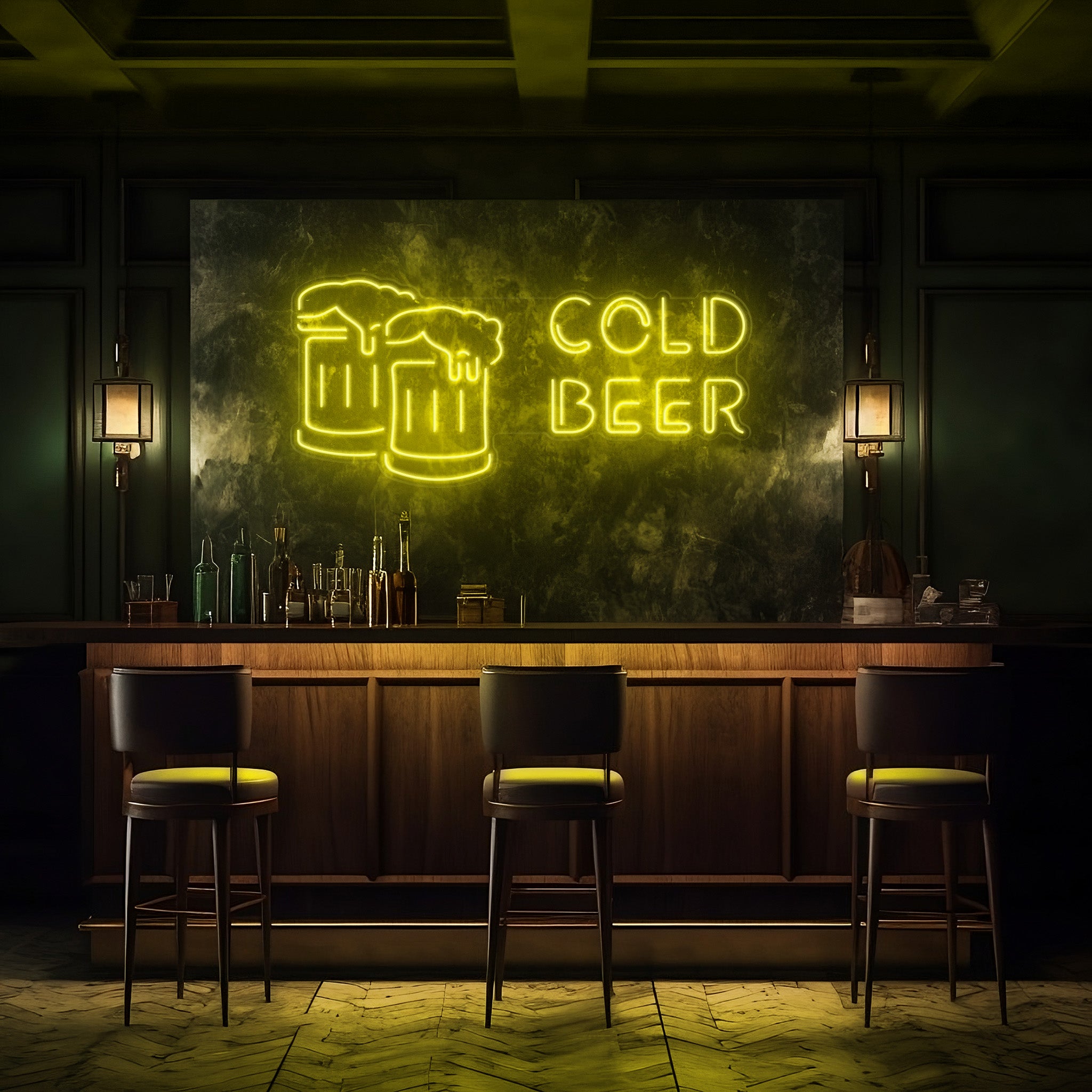Cold Beer LED Neon Sign!