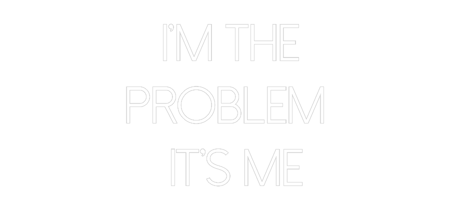 Custom Neon Text - I’M THE
P...