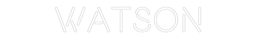 Custom Neon: watson