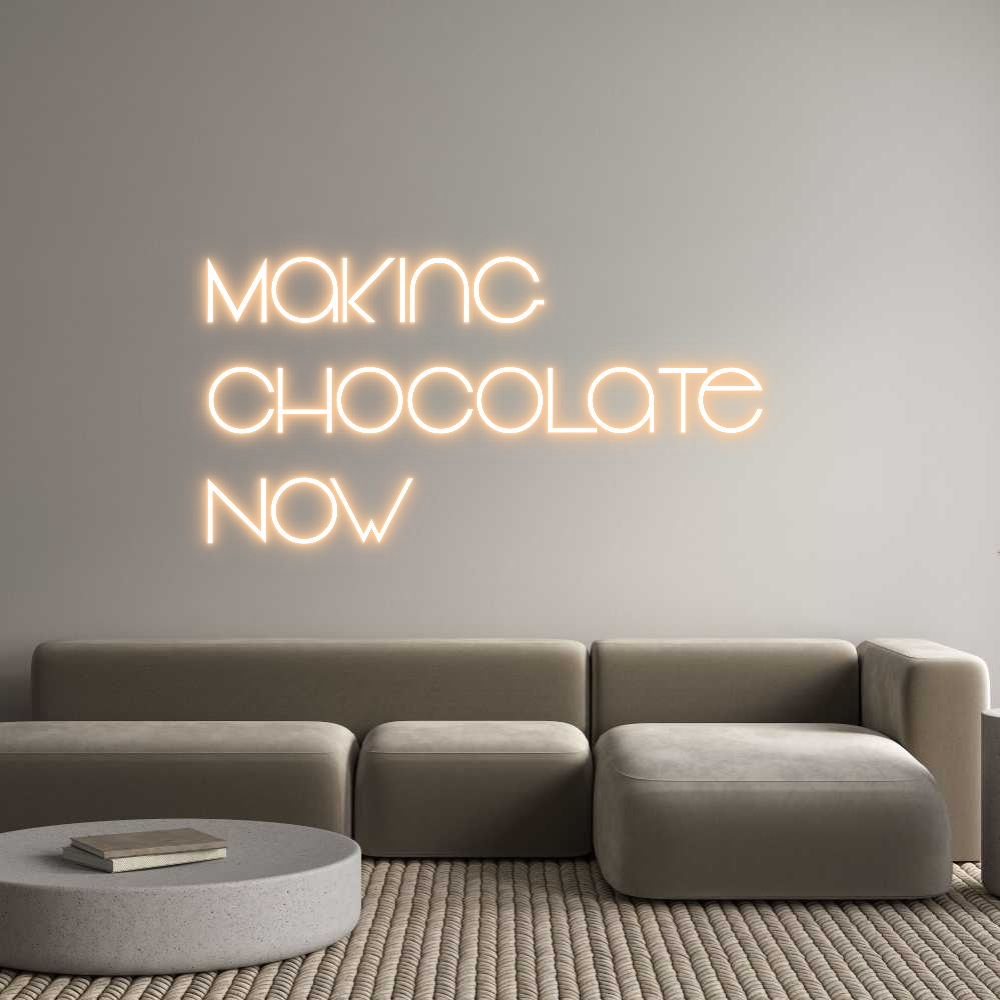 Custom Neon Text - Making
Choc...