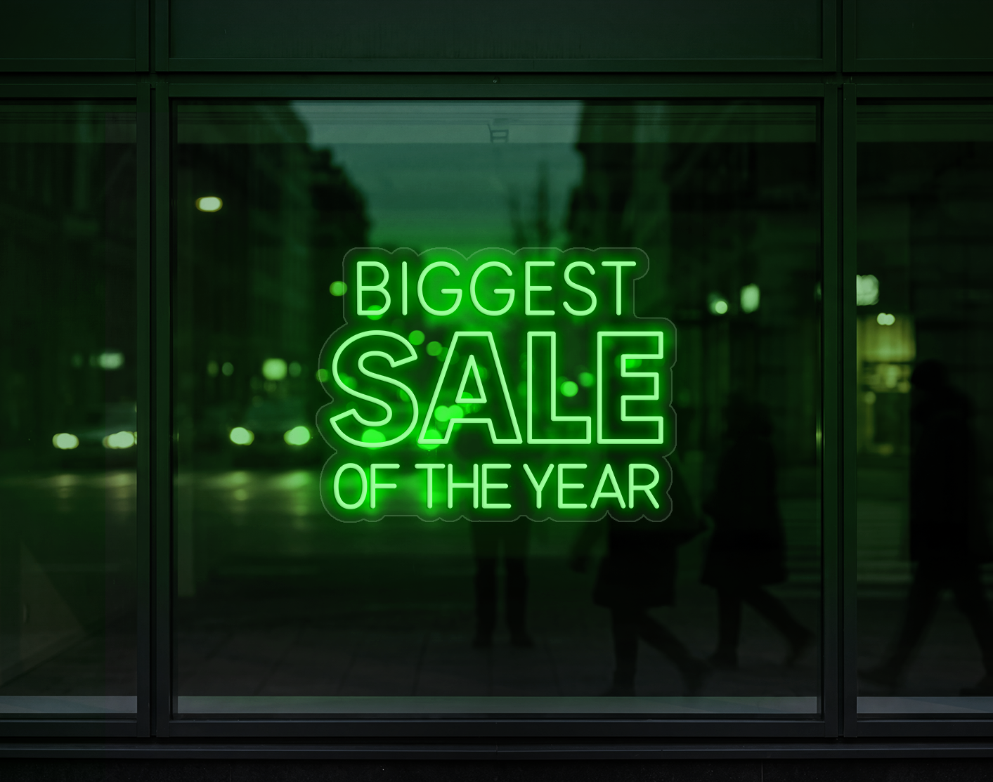 Biggest Sale Of The Year LED Neon Sign - Green