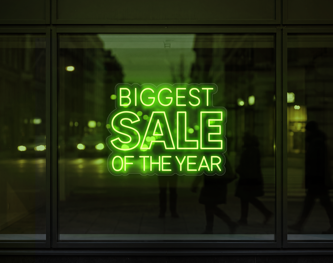 Biggest Sale Of The Year LED Neon Sign - Lime