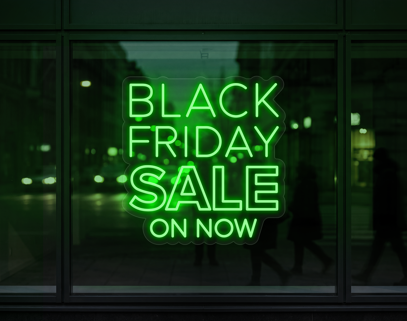 Black Friday Sale On Now LED Neon Sign - Green