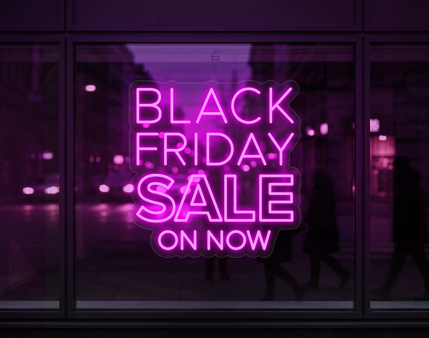 Black Friday Sale On Now LED Neon Sign - Hot Pink