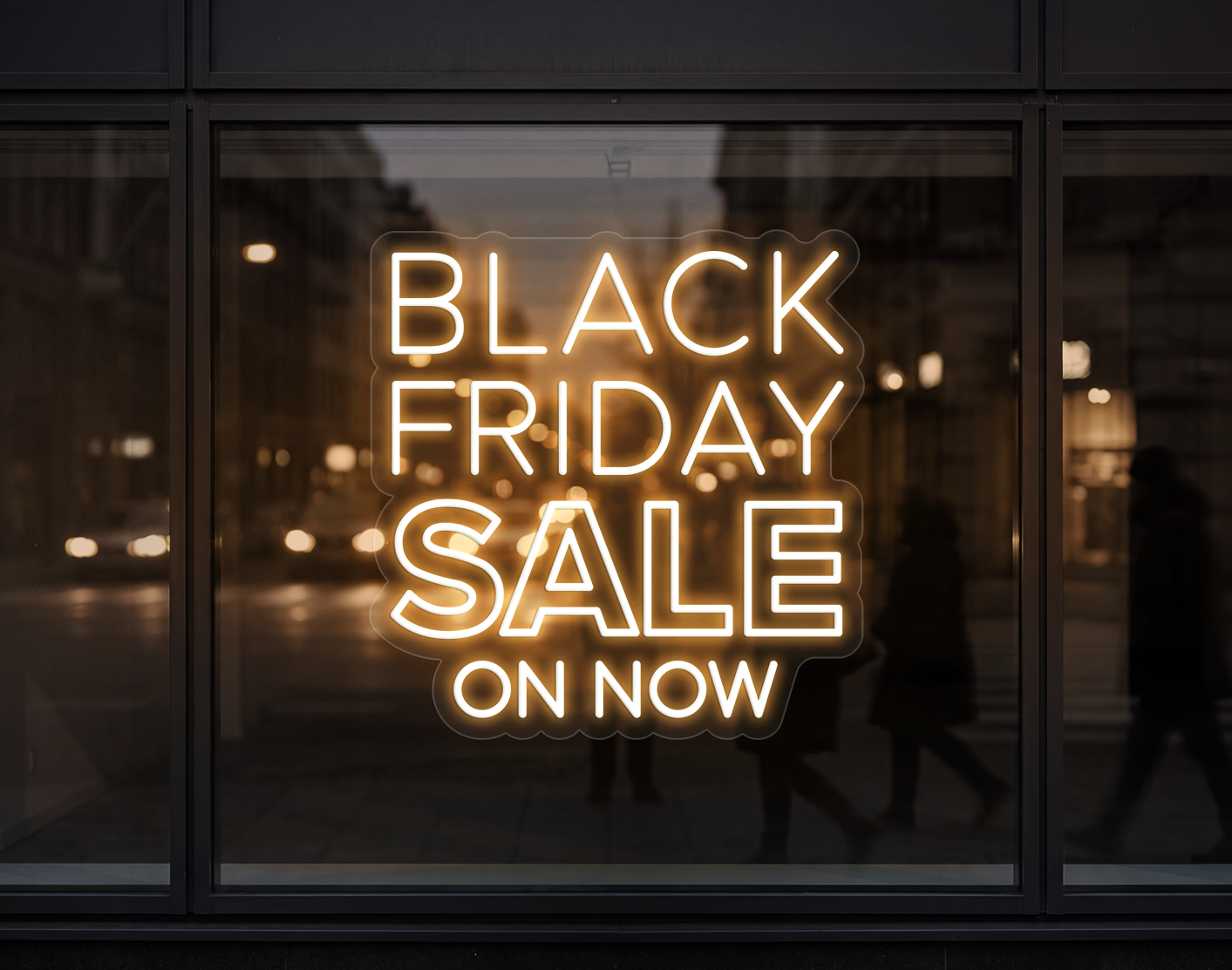 Black Friday Sale On Now LED Neon Sign - Warm White