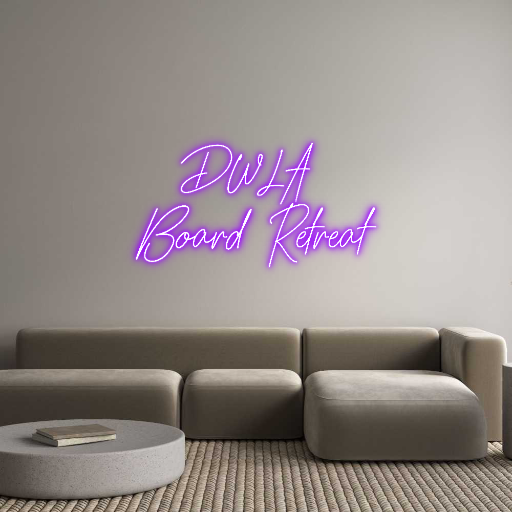 Custom Neon Text - DWLA
Board ...