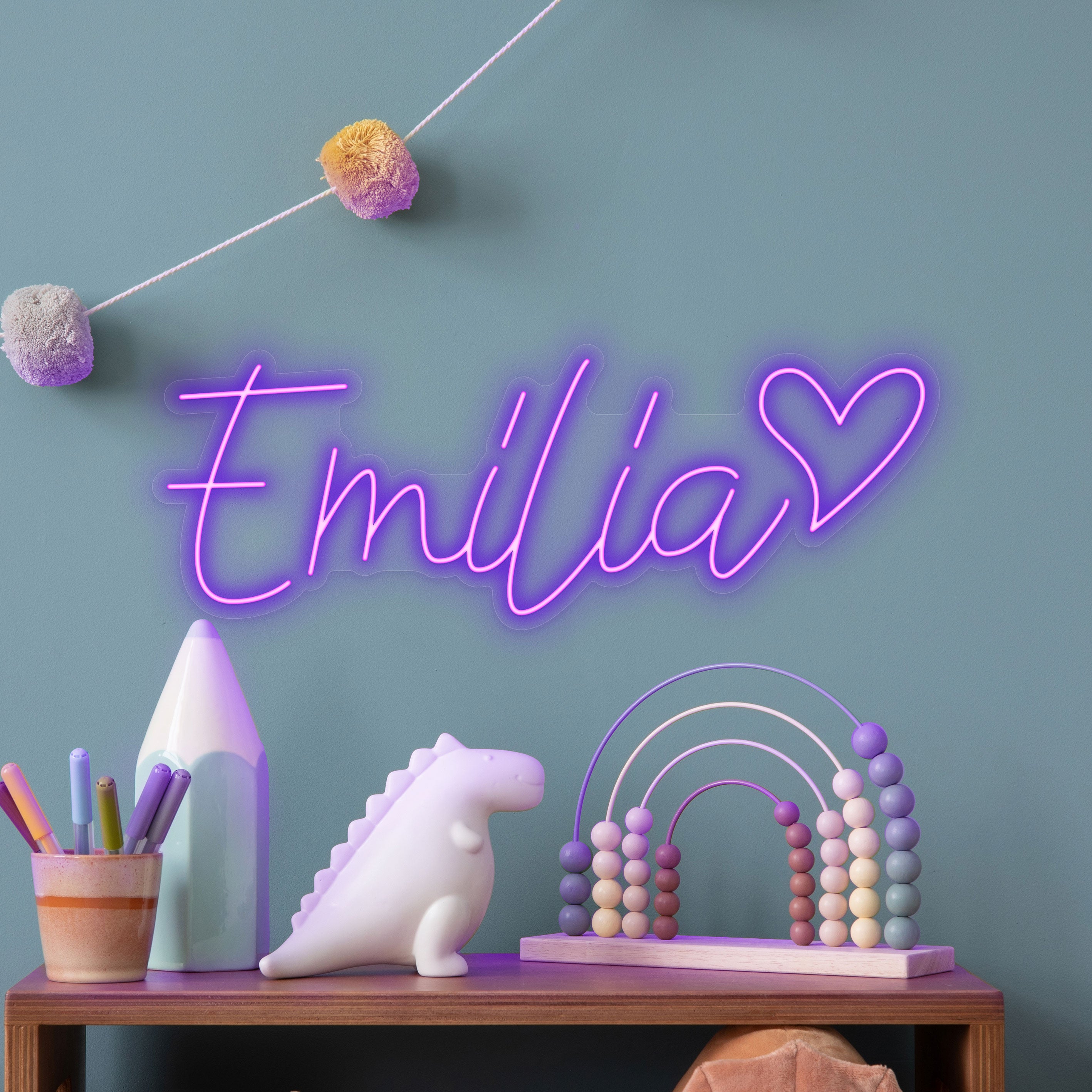 Kids Neon Signs - Custom Neon Name Sign For Bedroom - Personalised High Quality LED Signs