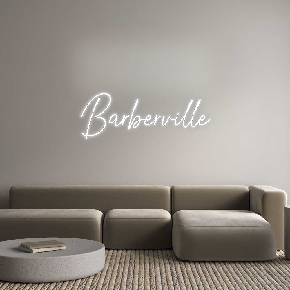 Custom Neon: Barberville