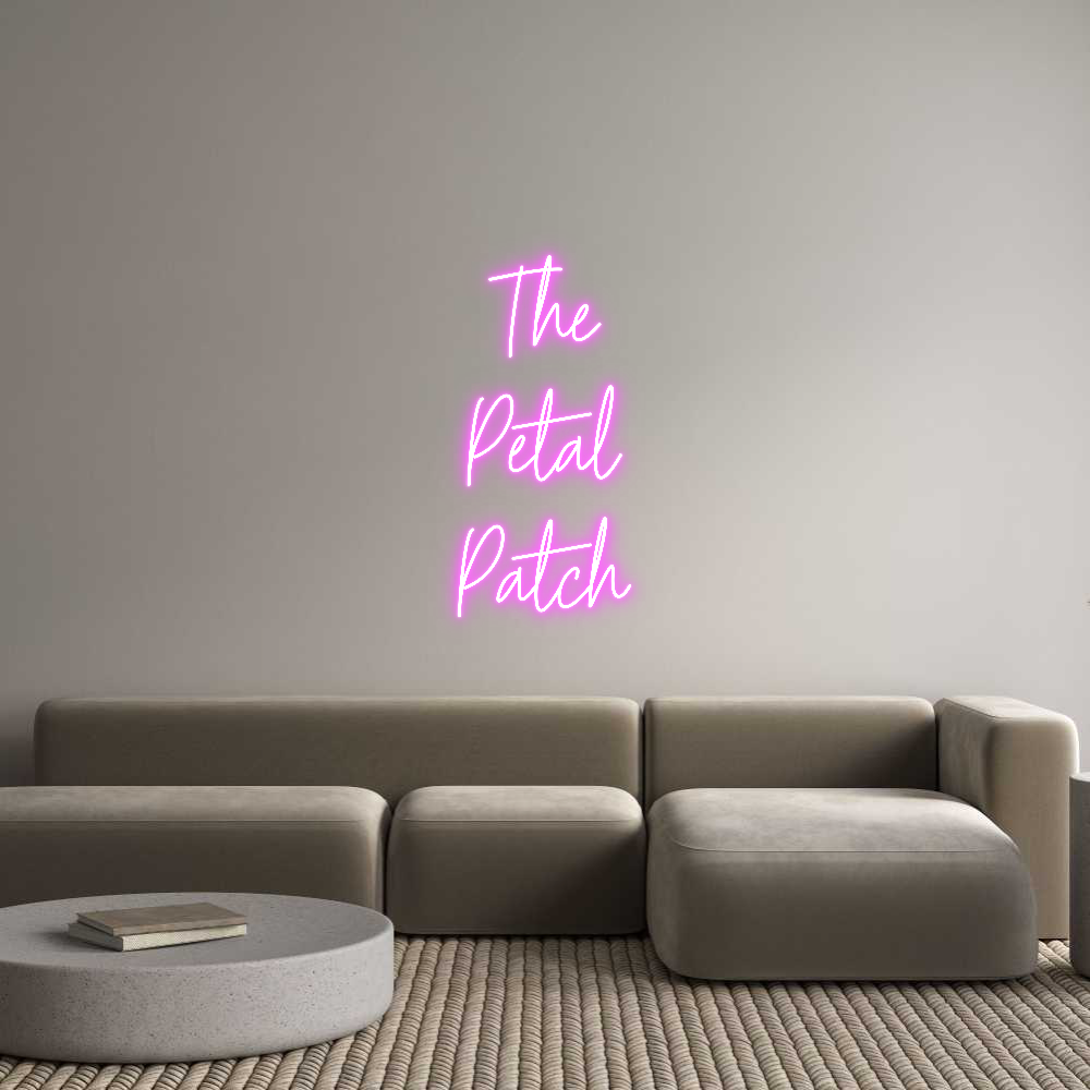 Custom Neon Text - The
Petal
P...