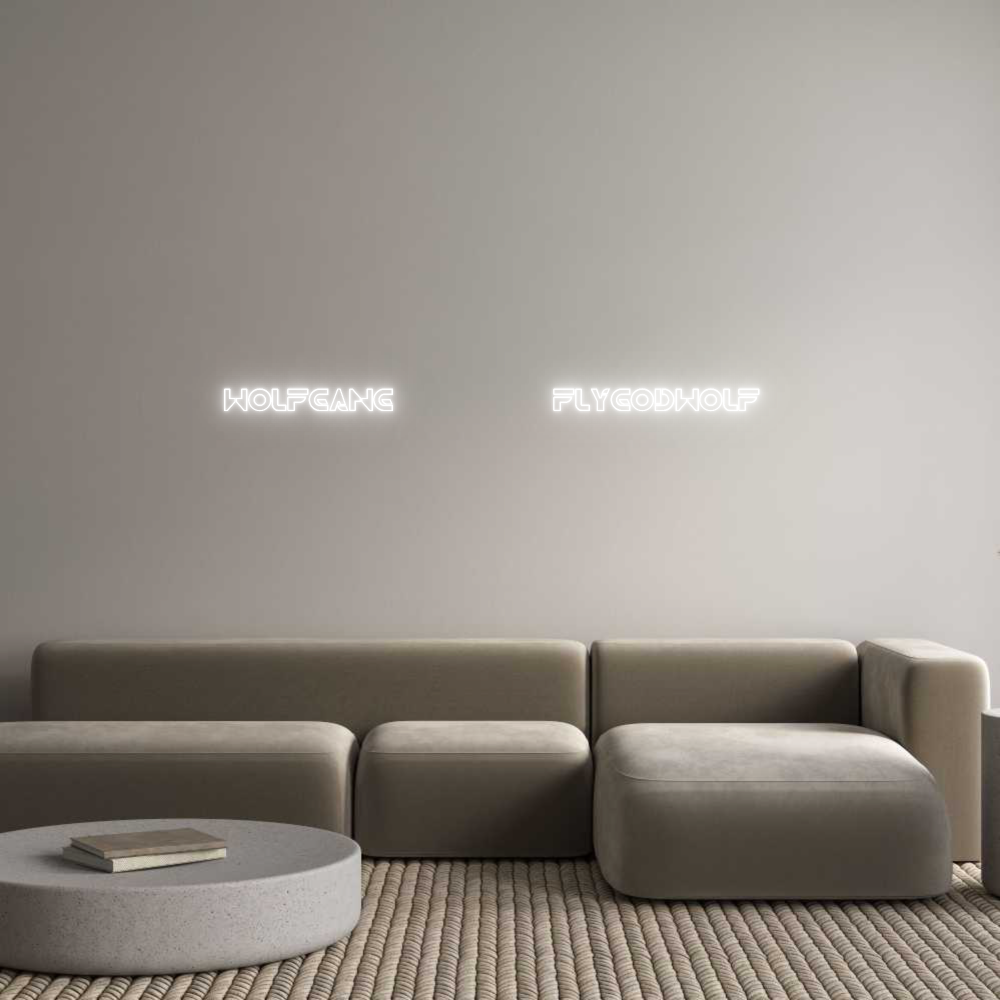 Custom Neon Text - Wolfgang ...