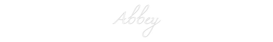 Custom Neon: Abbey
