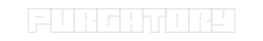 Custom Neon Text - PURGATORY