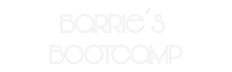 Custom Neon Text - Barrie's
Bo...