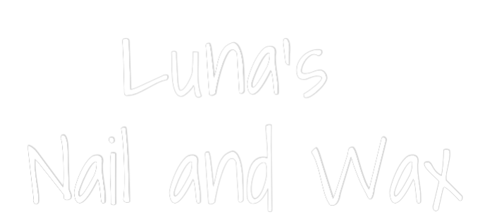 Custom Neon Text - Luna’s
Nail...