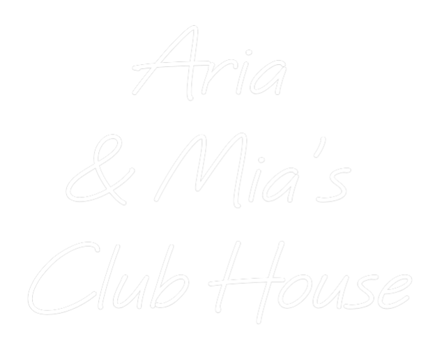 Custom Neon Text - Aria 
& Mia'...