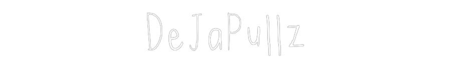 Custom Neon Text - DeJaPullz