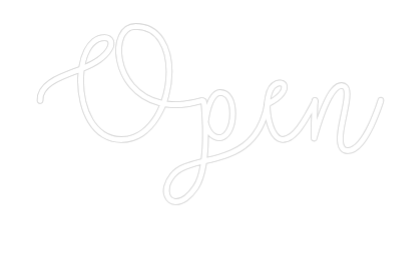 Custom Neon Text - Open