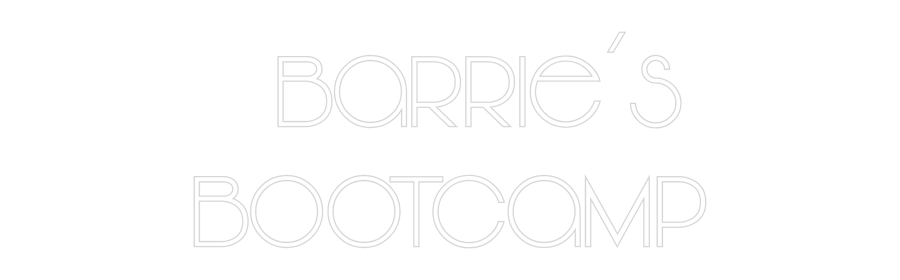 Custom Neon Text - Barrie's
Bo...